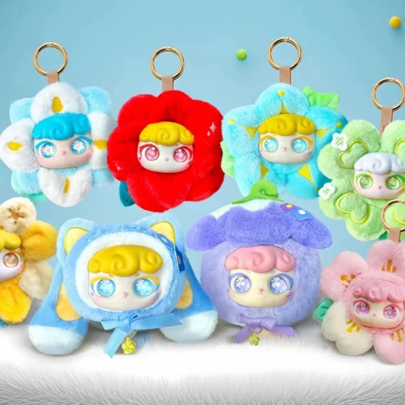 Blossom Chronicles Series Blind Box Cute Mini Plush Doll Bag Pendant Desktop Ornament Decor Trendy Toy Surprise Kids Gift toys