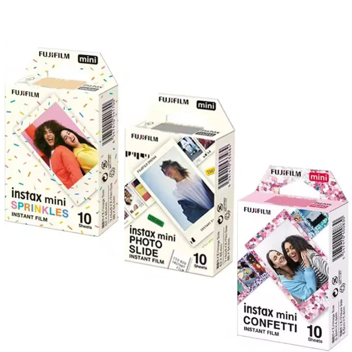 Fujifilm Instax Mini Film – 10/20/50 Sheets Colorful Instant Photo Paper for Mini 11, 9, 8, 7s, 70, 90, SP-2