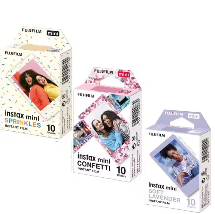 Fujifilm Instax Mini Film – 10/20/50 Sheets Colorful Instant Photo Paper for Mini 11, 9, 8, 7s, 70, 90, SP-2
