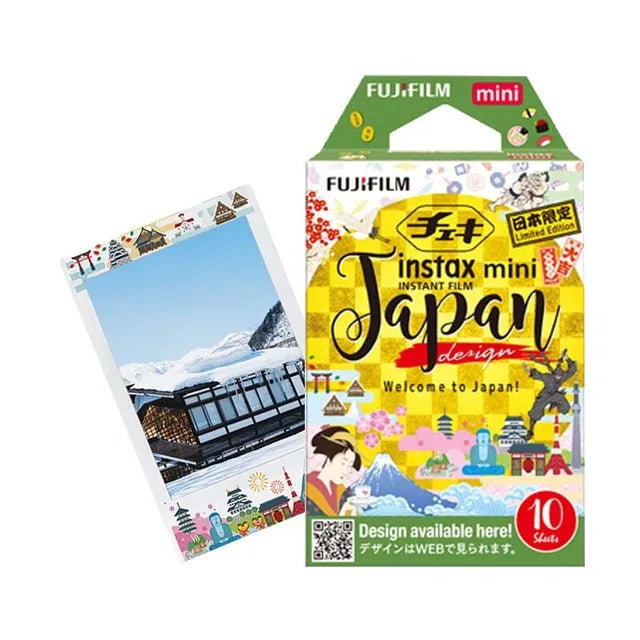Fujifilm Instax Mini Film – 10/20/50 Sheets Colorful Instant Photo Paper for Mini 11, 9, 8, 7s, 70, 90, SP-2