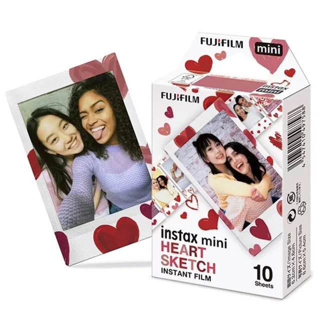 Fujifilm Instax Mini Film – 10/20/50 Sheets Colorful Instant Photo Paper for Mini 11, 9, 8, 7s, 70, 90, SP-2