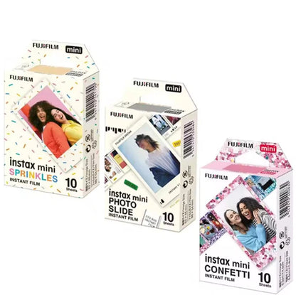 Fujifilm Instax Mini Film – 10/20/50 Sheets Colorful Instant Photo Paper for Mini 11, 9, 8, 7s, 70, 90, SP-2