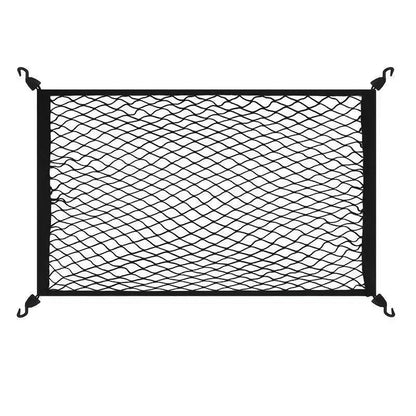 Universal Truck Bed Cargo Net – Elastic Polyester Tailgate Organizer 80×60cm