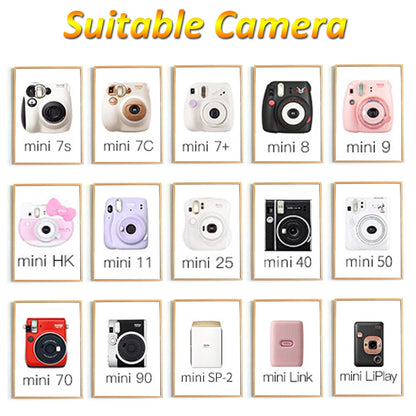 Fujifilm Instax Mini Film – 10/20/50 Sheets Colorful Instant Photo Paper for Mini 11, 9, 8, 7s, 70, 90, SP-2