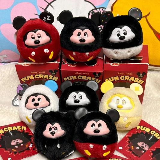 Fun Crash Mini Plush Keychain Blind Box – Surprise Cartoon Mouse Styles