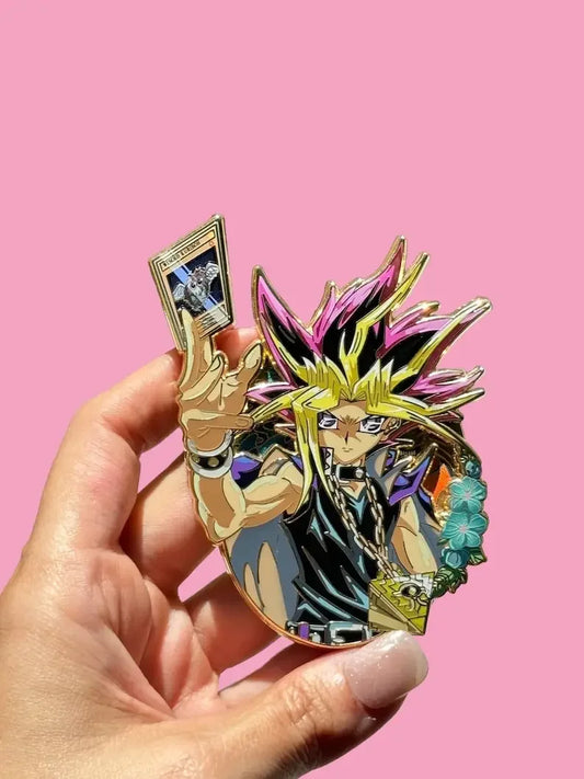 Yami Yu-Gi-Oh Enamel Pin – Anime Collectible Hard Metal Badge